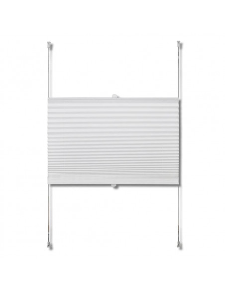 Tenda plissè 100x200cm bianca