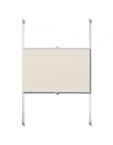 Tenda plissè 50x150cm Crema