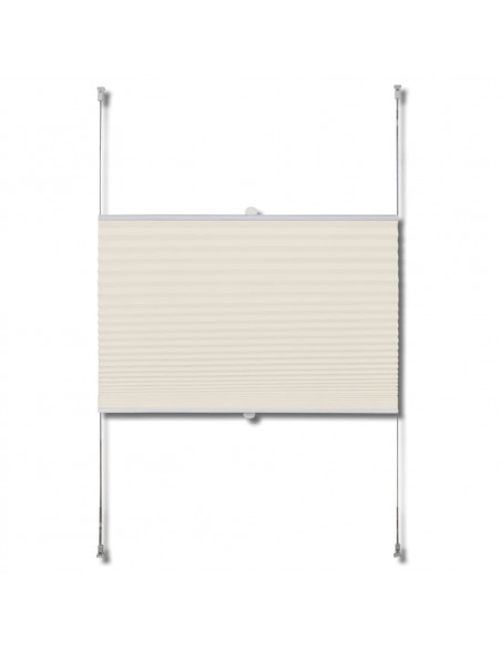 Tenda plissè 70x125cm Crema