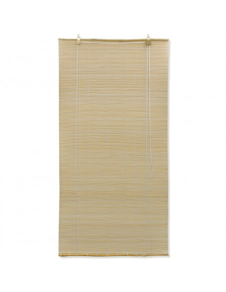 Tende a Rullo in Bambù Naturale 100x160 cm