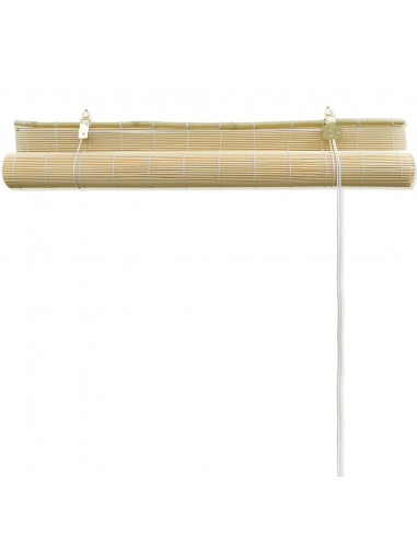 Tende a Rullo in Bambù Naturale 100x160 cm