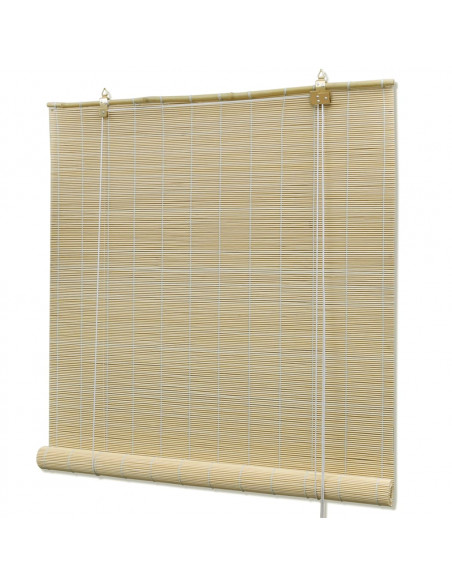 Tende a Rullo in Bambù Naturale 140x160 cm