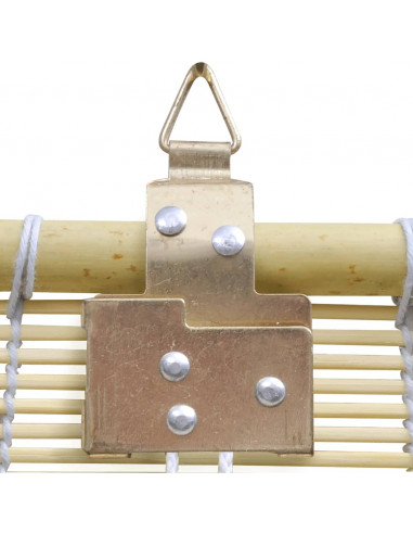 Tende a Rullo in Bambù Naturale 140x160 cm