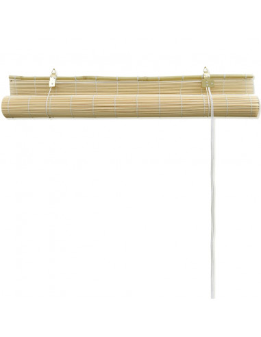 Tende a Rullo in Bambù Naturale 150x220 cm