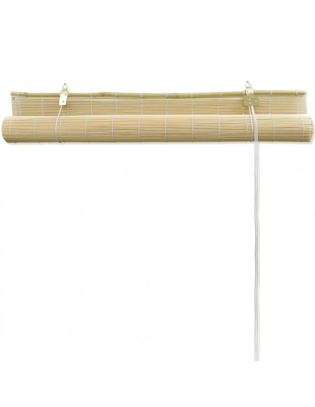 Tende a Rullo in Bambù Naturale 150x220 cm