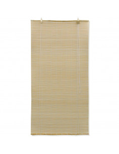 Tenda Avvolgibile in Bambù 150x160 cm Naturale 2