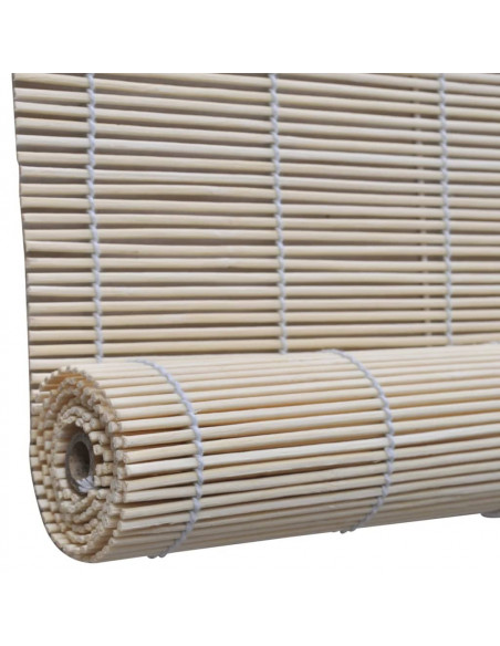 Tende a Rullo in Bambù 2 pz 120x160 cm