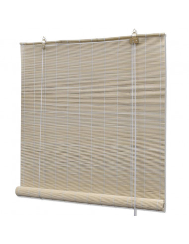 Tende a Rullo in Bambù 4 pz 120x160 cm