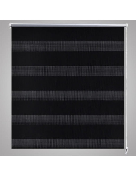 Tenda a rullo oscurante zebra 120x230 cm nero