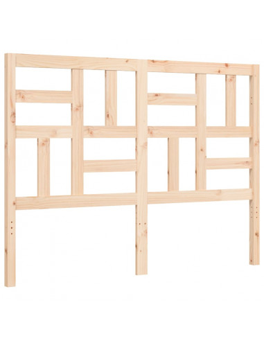 Giroletto con Testiera 140x190 cm in Legno Massello