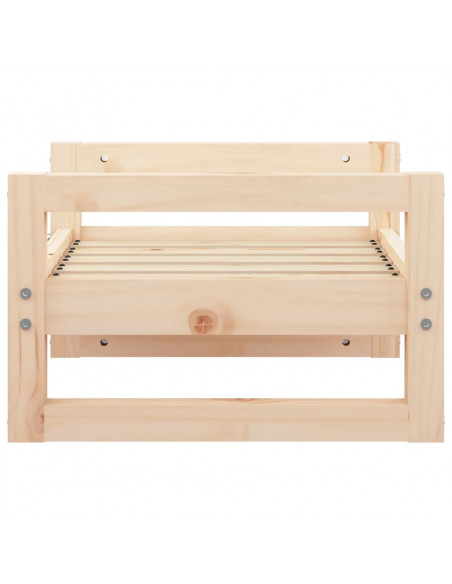 Cuccia per Cani 55,5x45,5x28 cm in Legno Massello di Pino