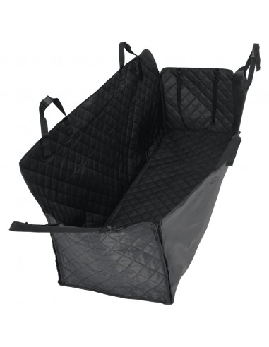 Coprisedile Auto per Cani Nero 137x46x50 cm