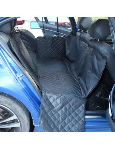 Coprisedile Auto per Cani Nero 137x46x50 cm