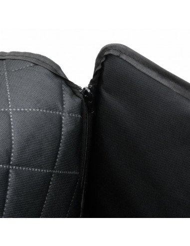 Seggiolino Auto per Cani Nero 45x45x25/55 cm