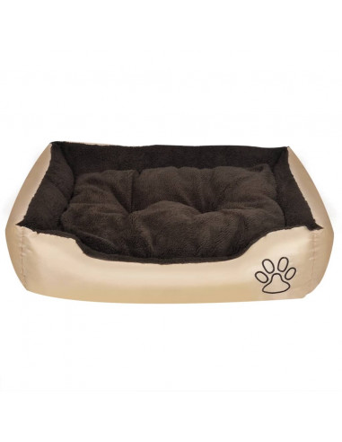 Letto per cani Beige e Marrone XXL
