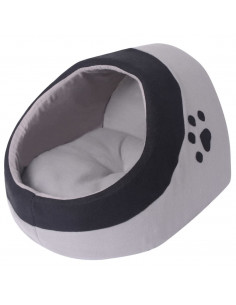 Cuccia per Gatti Grigio e Nero M