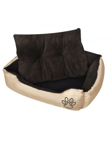 Letto Caldo per Cani con Cuscino Imbottito M