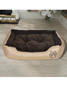 Letto Caldo per Cani con Cuscino Imbottito L 2