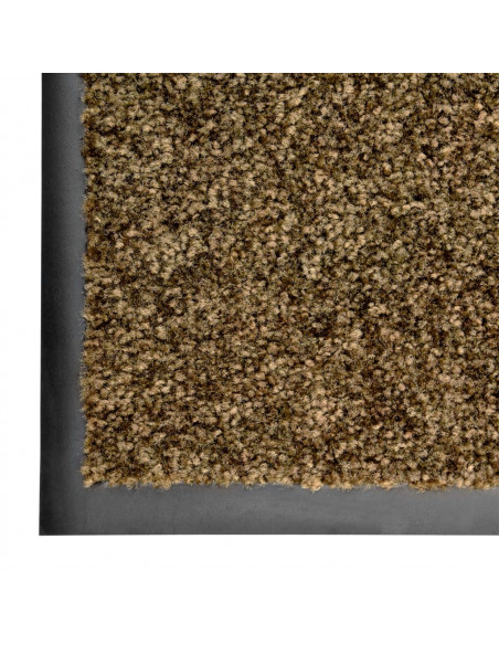 Zerbino Lavabile Marrone 60x180 cm