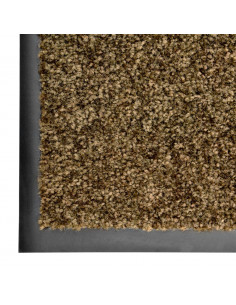 Zerbino Lavabile Marrone 90x150 cm