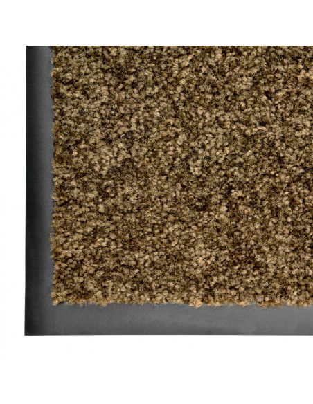 Zerbino Lavabile Marrone 90x150 cm