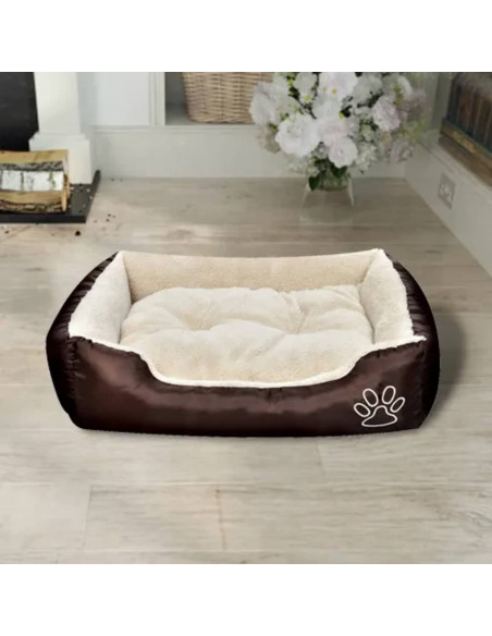 Letto Caldo per Cani con Cuscino Imbottito XL