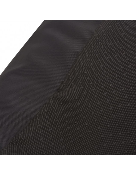 Cuccia per Cani con Cuscino Imbottito Taglia M Nero