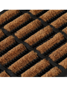 Zerbino Rettangolare 40x60 cm in Gomma e Fibra di Cocco
