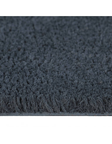 Zerbino Grigio Scuro 100x200 cm Fibra di Cocco