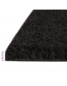 Zerbini 5 pz Neri 40x60 cm in Fibra di Cocco