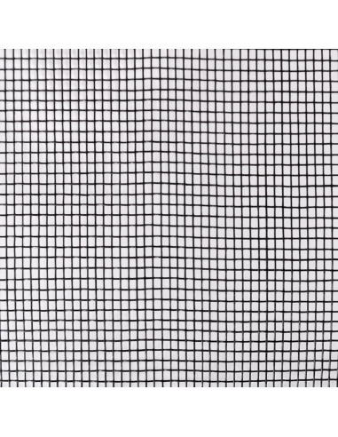 Zanzariera in Fibra di Vetro 100x500 cm Nera