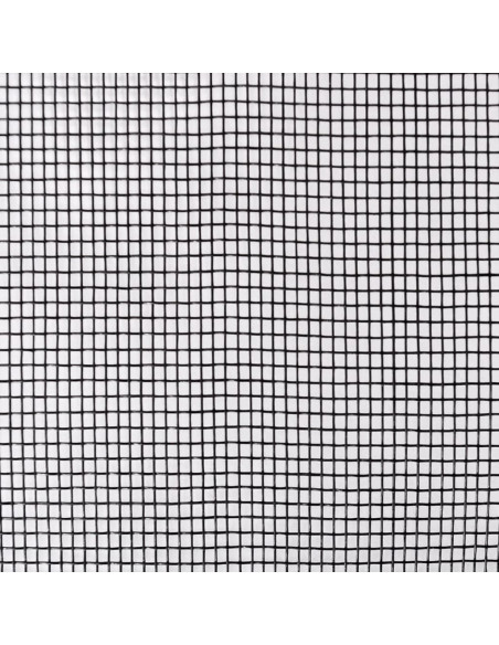 Zanzariera in Fibra di Vetro 100x500 cm Nera