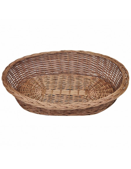 Cesto per Cani/Lettino in Vimini Naturale 90 cm