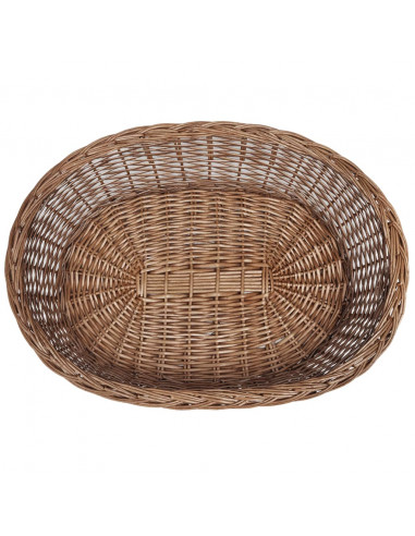 Cesto per Cani/Lettino in Vimini Naturale 90 cm
