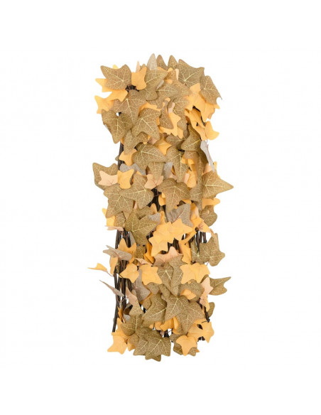 Traliccio Acero Artificiale Espandibile Arancione 5pz 180x60 cm