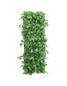 Traliccio Edera Artificiale Espandibile 5 pz Verde 180x65 cm