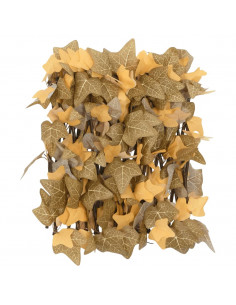 Traliccio Acero Artificiale Espandibile Arancione 5pz 180x30 cm