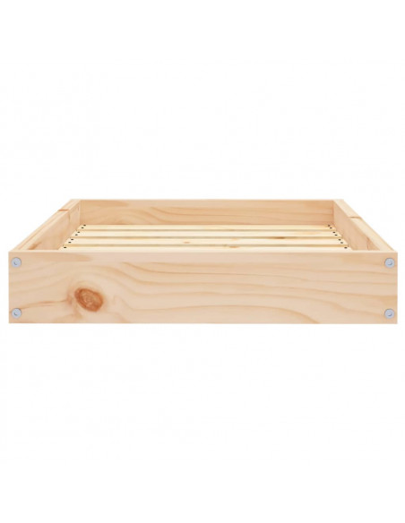 Cuccia per Cani 61,5x49x9 cm in Legno Massello di Pino