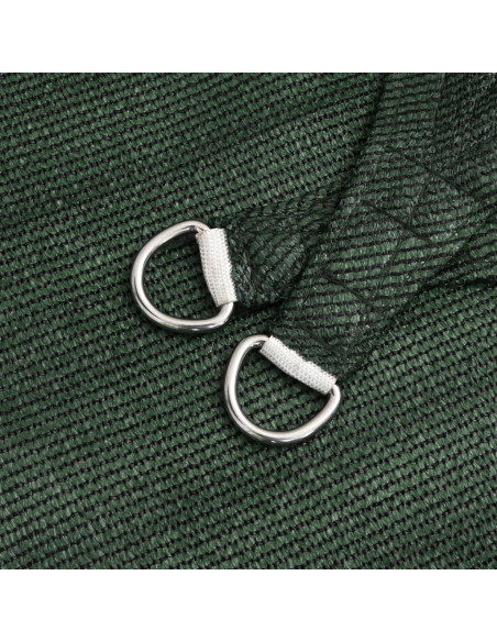 Vela Parasole 160 g/m² Verde Scuro 3/4x2 m in HDPE
