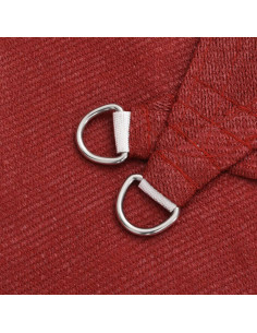 Vela Parasole 160 g/m² Rossa 3/4x2 m in HDPE
