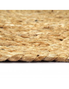 Tovagliette 6 pz Naturale Neutro 38 cm Rotonde in Juta