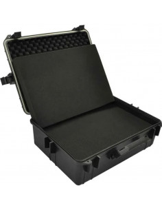 Valigetta in Plastica Dura e Schiuma 35 L Nera