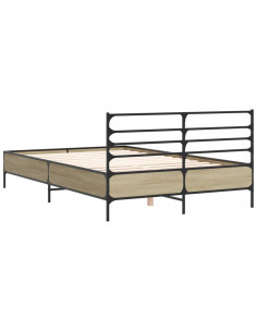 Giroletto Rovere Sonoma 140x200 cm in Legno Multistrato Metallo