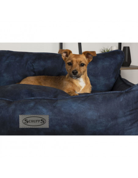Scruffs & Tramps Lettino per Cani Kensington M 60x50 cm Blu Navy
