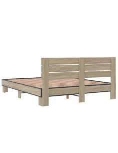 Giroletto Rovere Sonoma 150x200 cm in Legno Multistrato Metallo