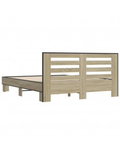 Giroletto Rovere Sonoma 150x200 cm in Legno Multistrato Metallo