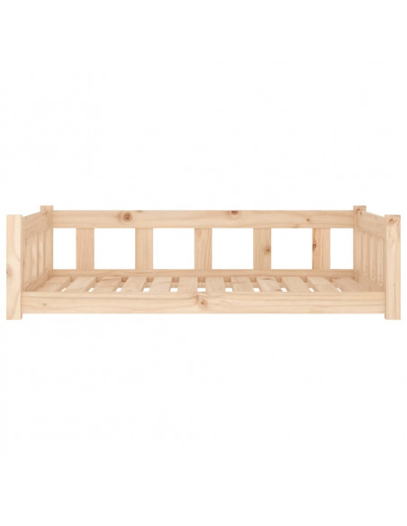 Cuccia per Cani 105,5x75,5x28 cm in Legno Massello di Pino