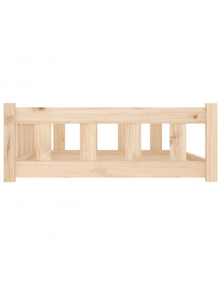 Cuccia per Cani 105,5x75,5x28 cm in Legno Massello di Pino