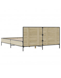 Giroletto Rovere Sonoma 150x200 cm in Legno Multistrato Metallo