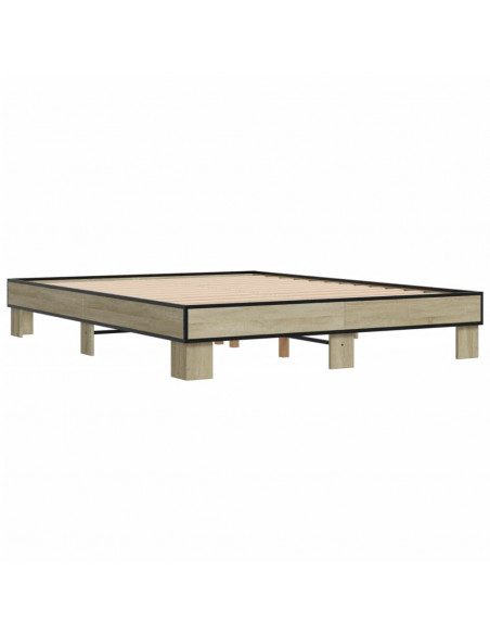 Giroletto Rovere Sonoma 150x200 cm in Legno Multistrato Metallo